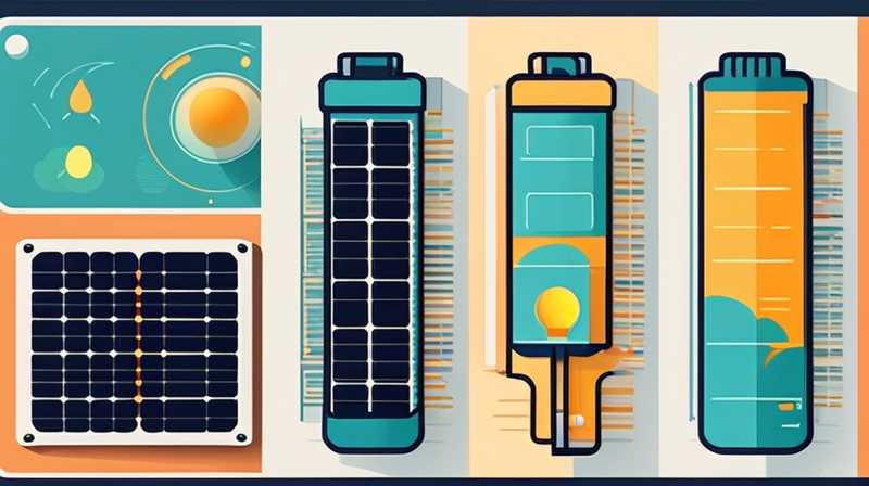 How many watts of solar energy are there?