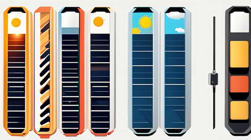 How to connect the light strip to the solar panel