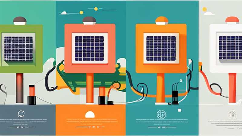 How to convert plug-in lamps to solar energy