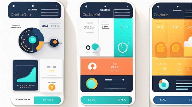 What are the components of a solar dashboard