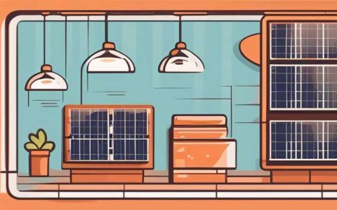 How many watts does a solar light use indoors?