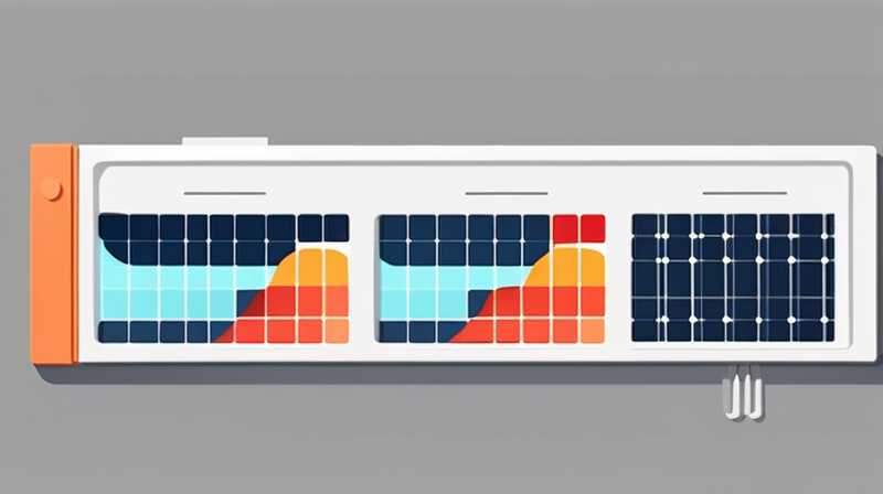 How much electricity does a wall-mounted solar panel generate in a day