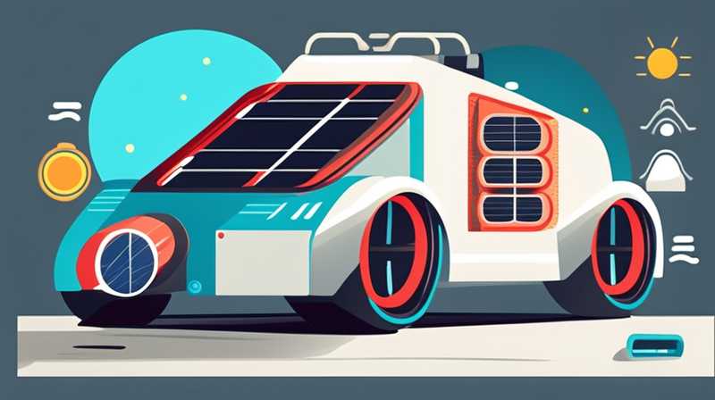 How to repair solar car