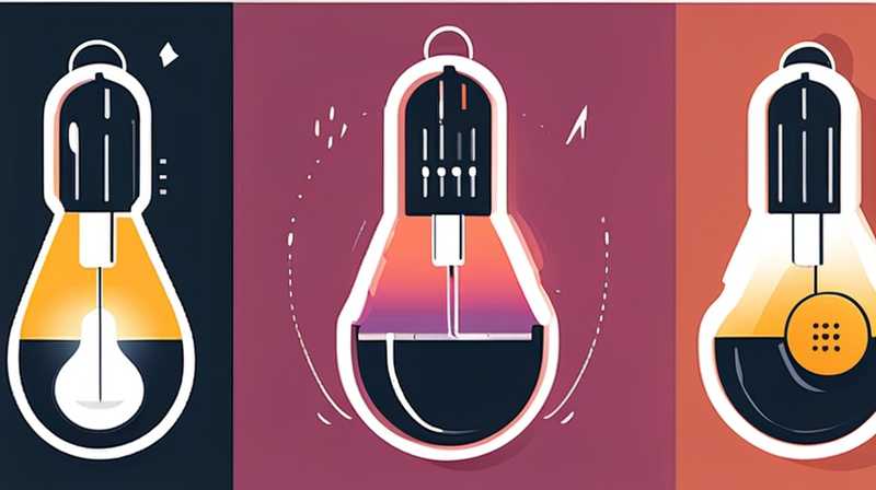 How to charge a solar light bulb