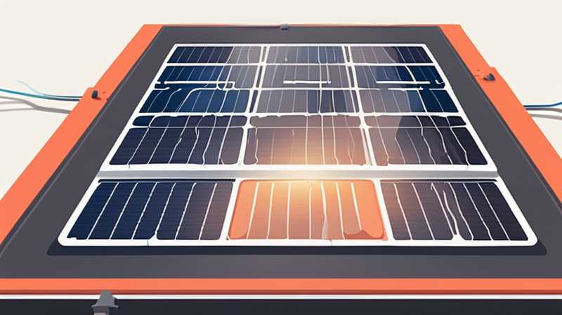 How to install a solar panel charging port