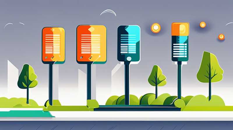 How many batteries are required for solar street lights?