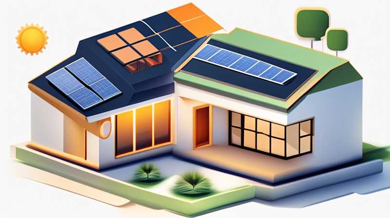 How many square meters are 300wp household solar panels?