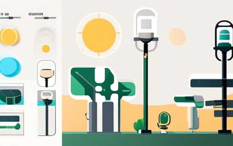 How to dismantle a pole-mounted solar light