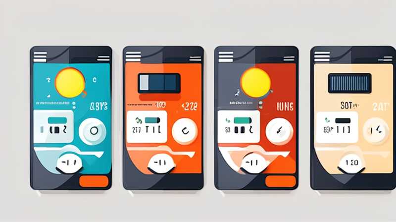 Why does the solar meter keep beeping?