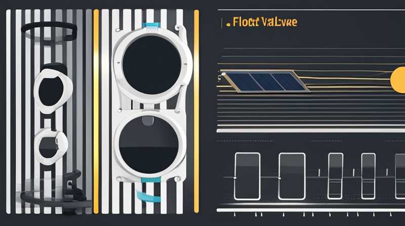 Why does the solar float valve break?