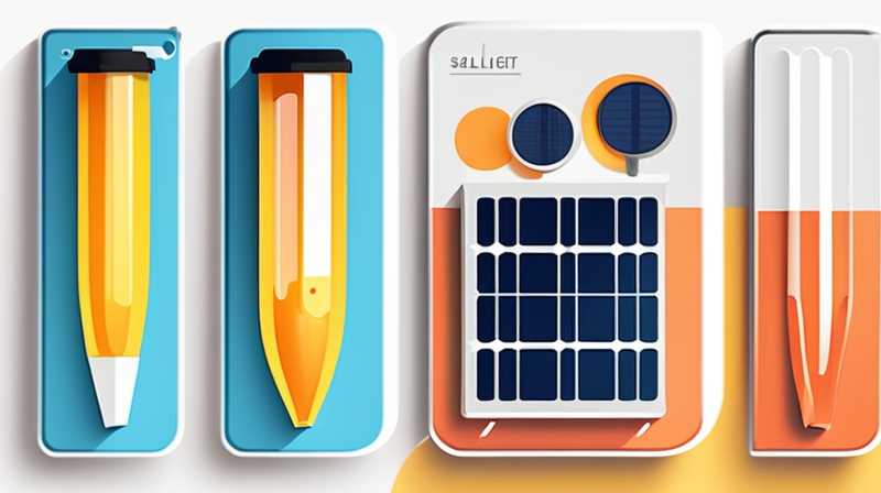 Why does the solar light make a beeping sound?