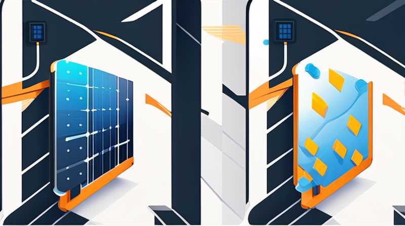 How to disassemble the double-sided solar panel