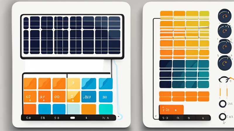 How to quickly calculate the power of solar panels