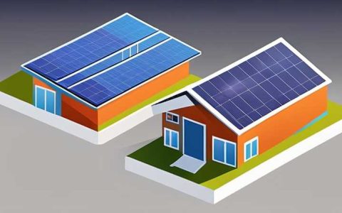 How to place solar energy in a tin shed