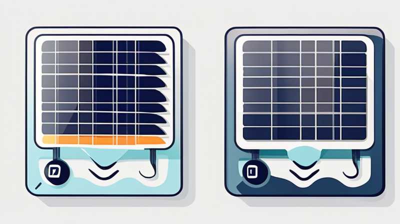 How many degrees is the solar panel in summer