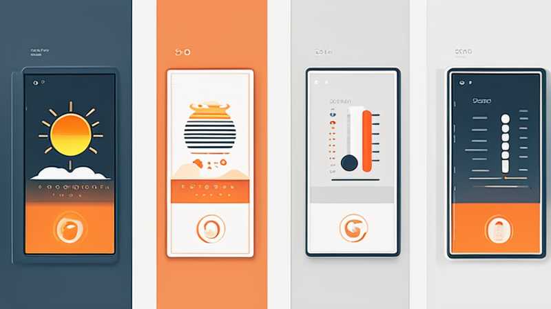 How to set the best solar temperature