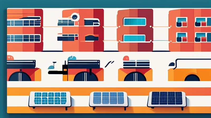 What materials are used for solar maintenance?