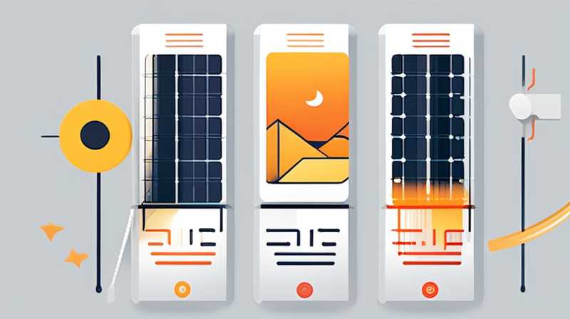 How to increase the intensity of solar current
