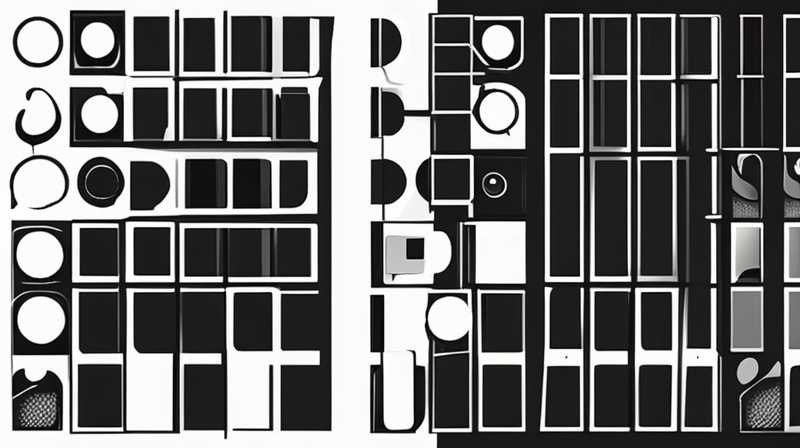 How to adjust the black and white mode of solar lights