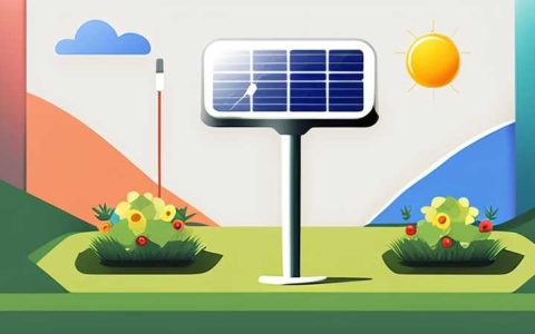 How to use the solar power switch of lawn lamp