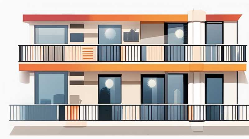 How to seal a balcony with a solar barrel