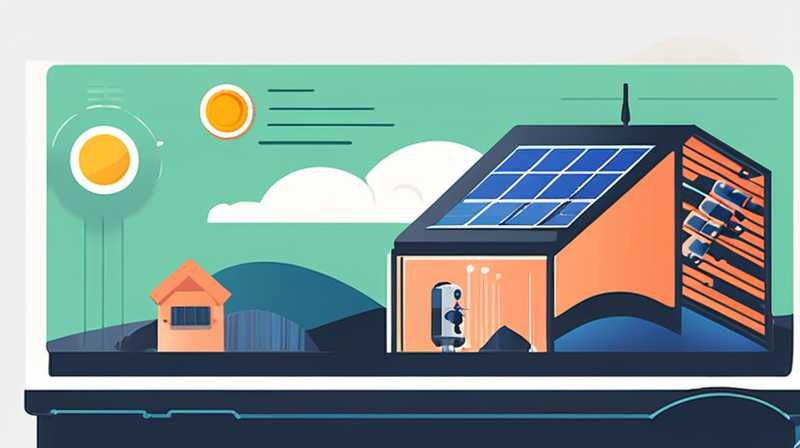 How to adjust the solar booster pump