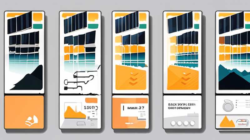 How to install solar panels on the top of a mountain