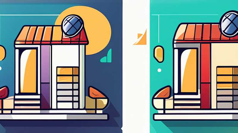 How to use the solar energy provided by the fully decorated house