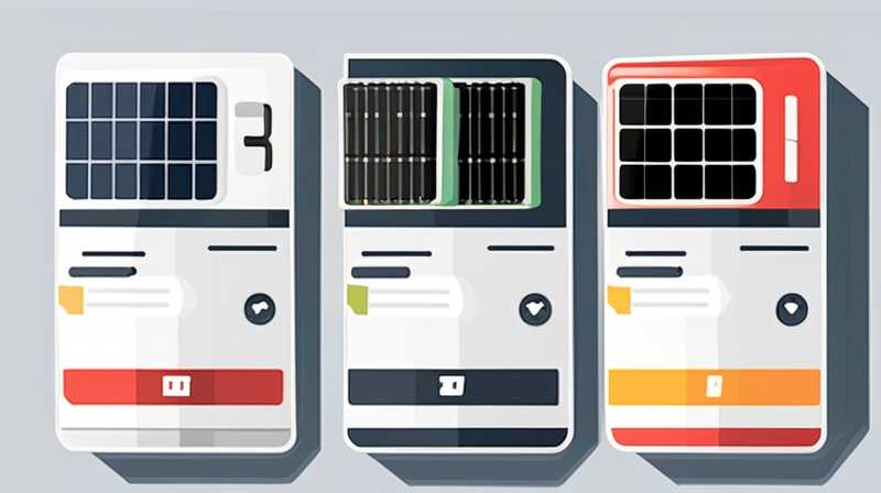 How to install batteries in foldable solar panel