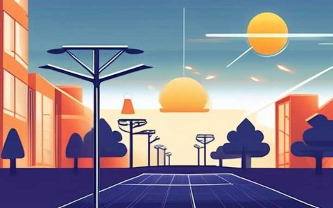 How to install solar lights on electric poles