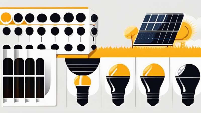 How to make solar light bulbs