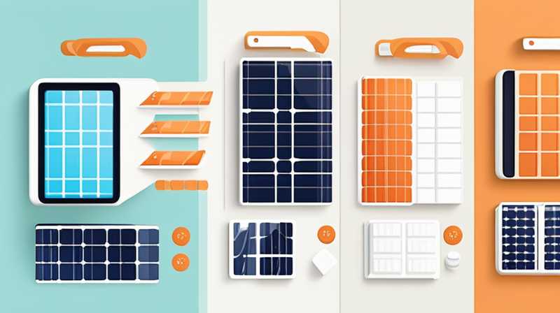 How to configure solar panels and batteries