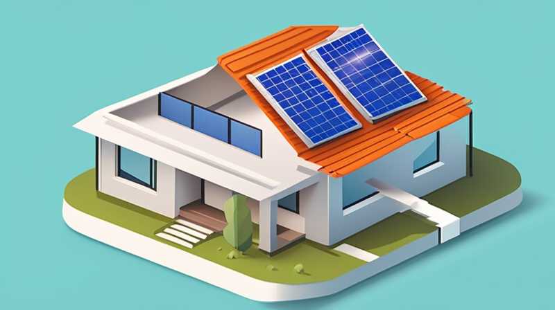 How much solar energy is needed for resettlement housing?