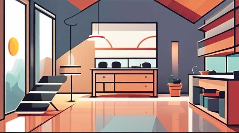 How to disassemble indoor solar lighting