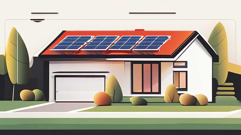 How to install solar power generation in a villa