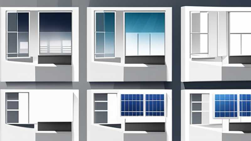 How to seal windows for ventilation with solar panels