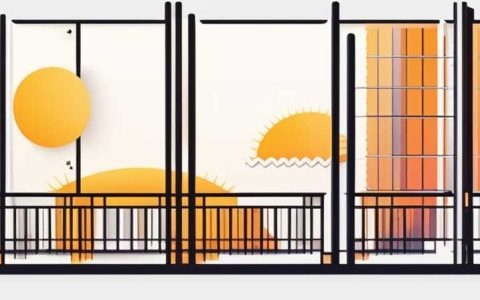 Where to install solar energy on the balcony?