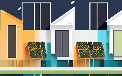 How to install duplex solar panels to look good