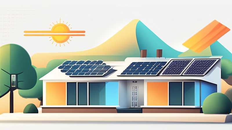 How to adjust the temperature of external solar energy