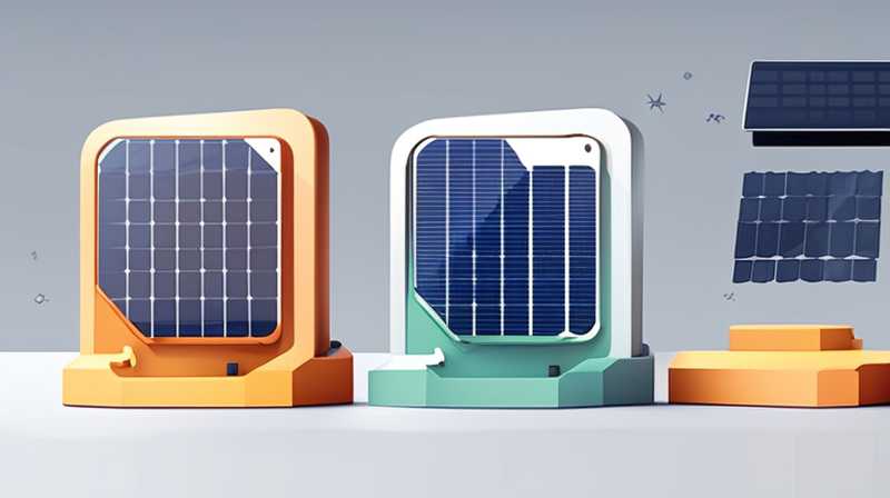 How to disassemble the integrated small solar panel