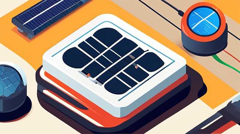 What to do if the solder joint of the solar panel is broken