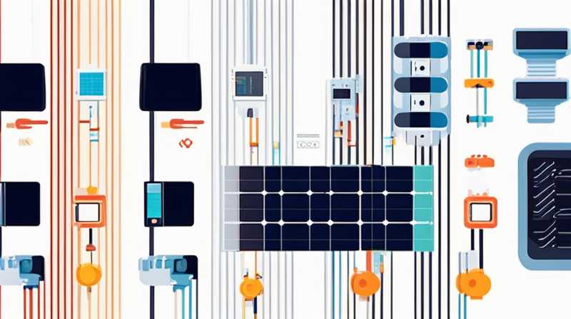 How to connect the solar panel voltage regulator module