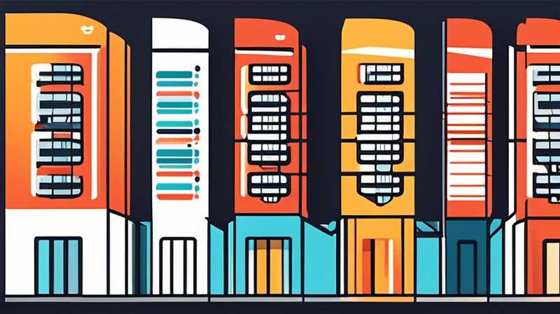 What kind of solar energy should be installed in high-rise buildings