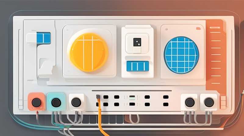 What are the wires inside a solar panel?