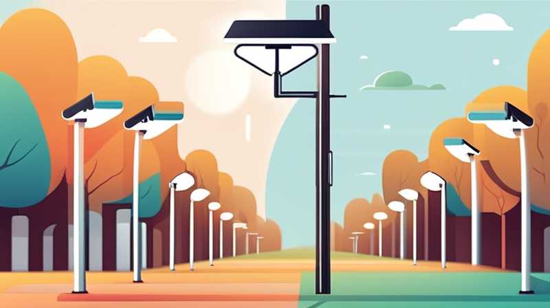 How to match solar street lights