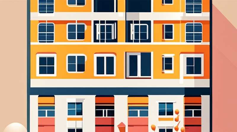 How many floors high does solar energy