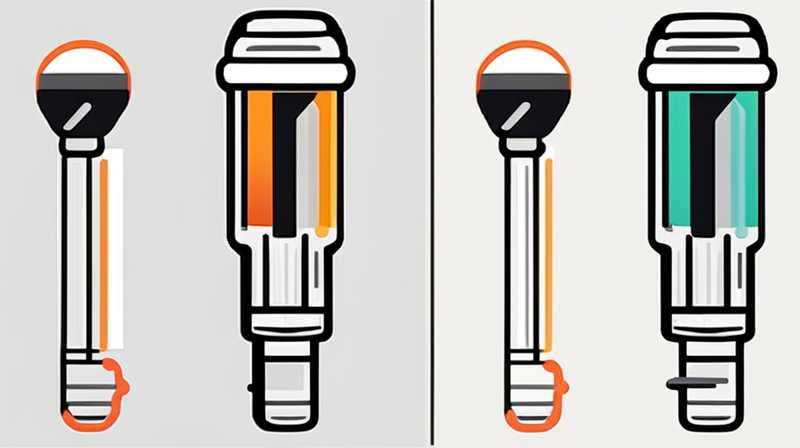 How to connect the solar lamp head to the lamp tube