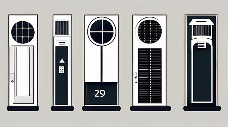 How much is the door head solar light per meter