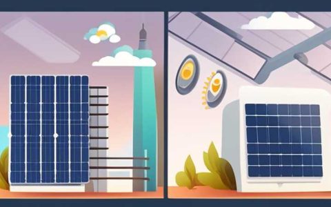 What does a solar photovoltaic plant do?