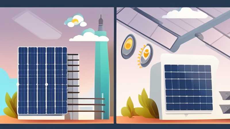 What does a solar photovoltaic plant do?